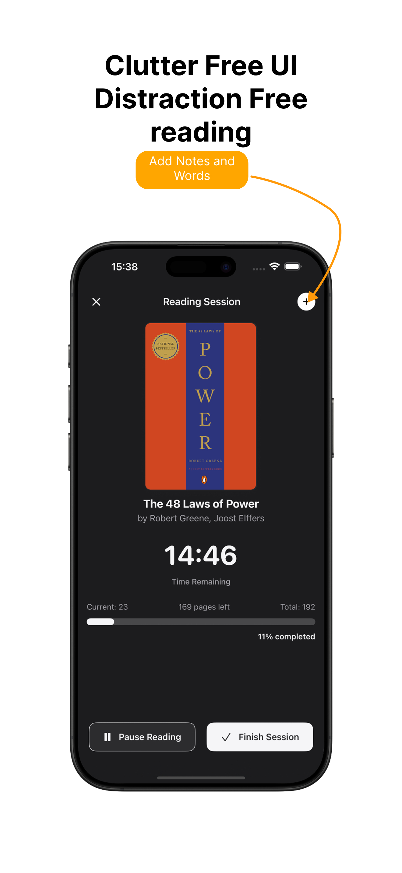 Book Tracker App reading tracker interface – Frame 24